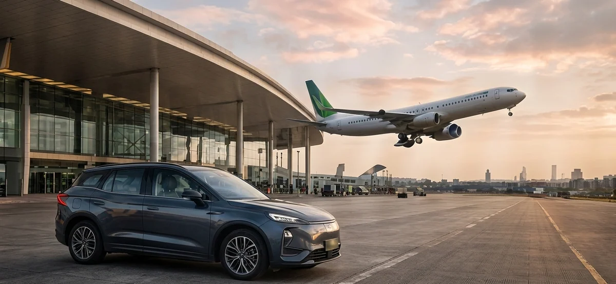 GoZevv electric cab airport transfer